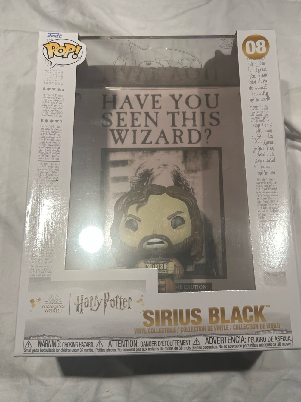 Funko Pop! Harry Potter Sirius Black #08 - NIB